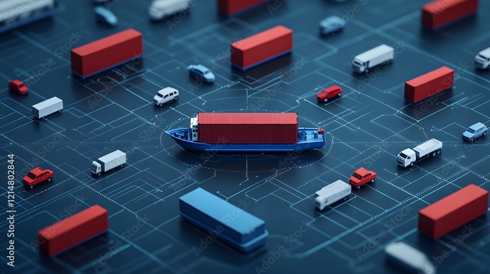 Efficient Circular Network of Vehicles,Ships and Planes Representing a Futuristic Transportation Efficient Circular Network of Vehicles,Ships and Planes Representing a Futuristic Transportation