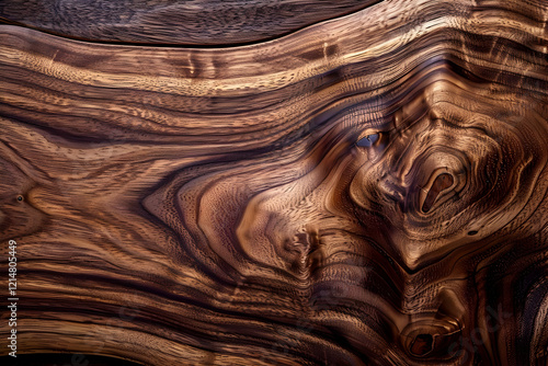 Dark Brown Wood Texture Bac...