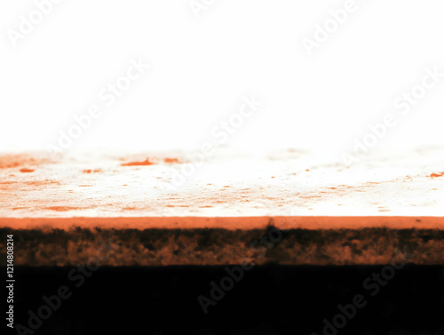 Abstract Orange and Black B...