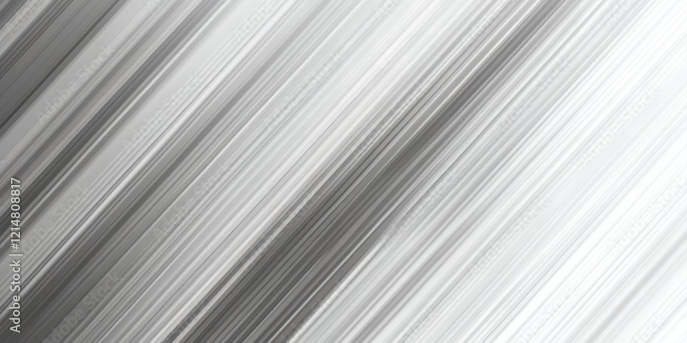 Fototapeta premium Abstract Diagonal Lines Background Gray White Silver Stripes Texture Modern Design Geometric
