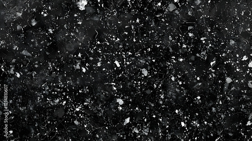 Black Marble Texture with W...