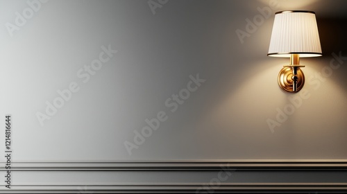 Elegant wall sconce lighting modern room decor