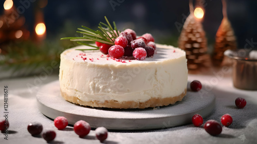 Delicious Cheesecake with C...