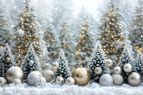 Christmas Scene Shows Decor...