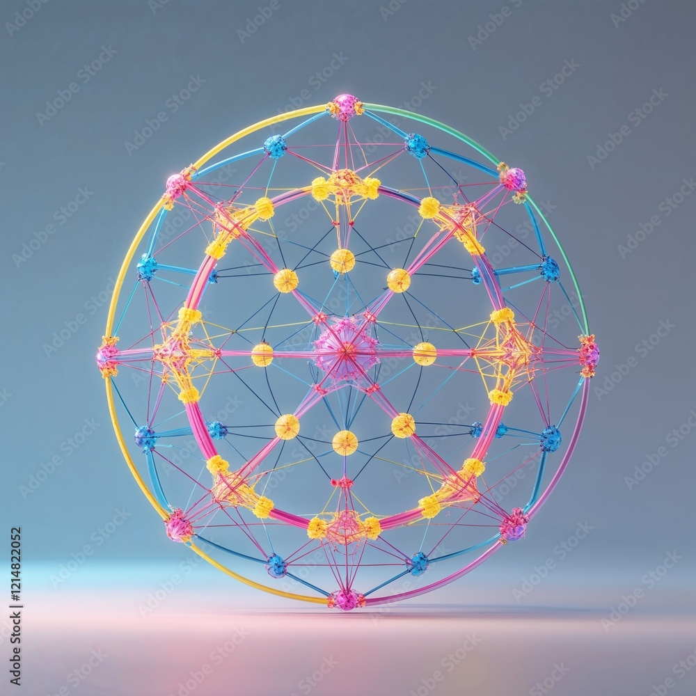 Fototapeta premium background with circles