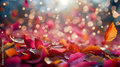 Vibrant Autumn Leaves Carpe...
