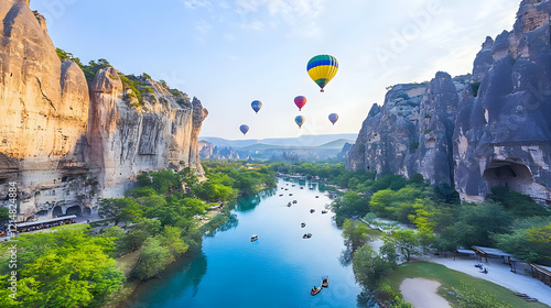 Hot Air Balloons Soar Majes...
