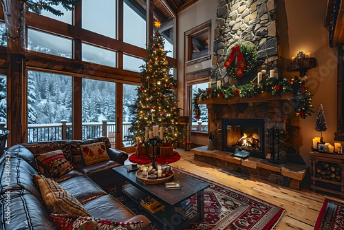 Cozy Living Room Decorated ...