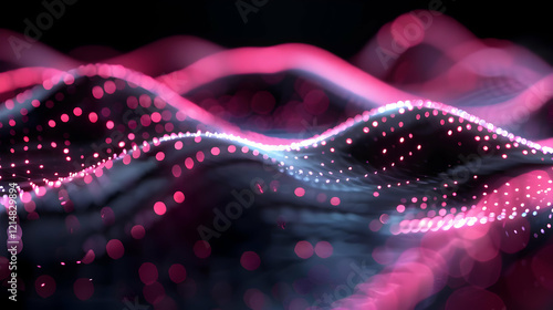 Abstract Background with Pi...