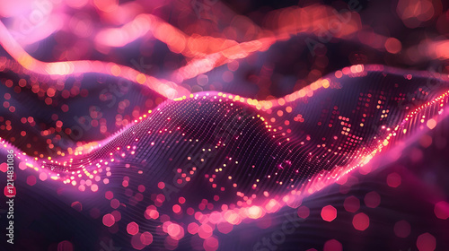 Abstract Background with Pi...