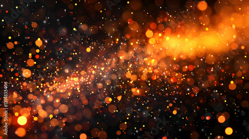 Abstract background with bo...
