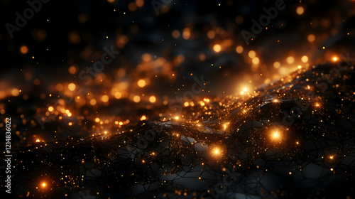 Abstract Background Shows G...
