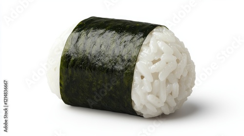 Triangular Rice Ball Wrapped in Seaweed Picture