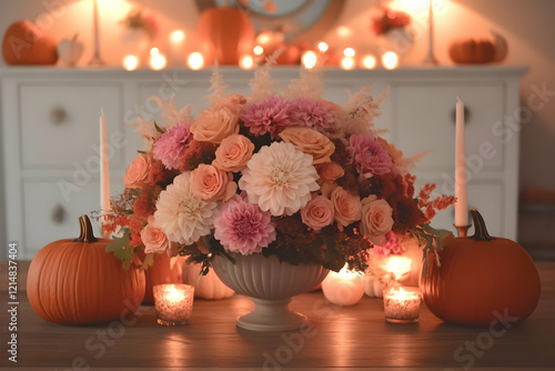 Autumn Floral Centerpiece I...