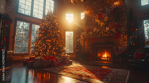 Christmas Tree Illuminates ...