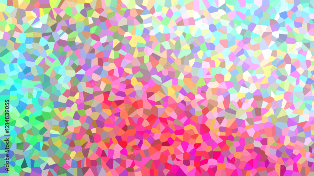 Multicolor abstract modern mesh crystal texture. Multicolor abstract modern mesh crystal texture.