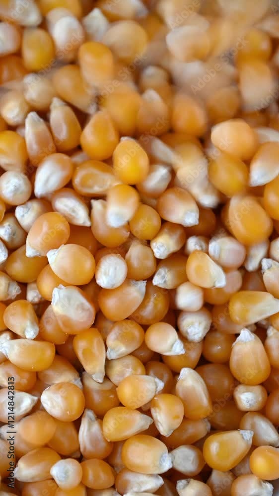 Unpopped yellow corn. a variety of corn kernel. the snack food. Unpopped yellow corn. a variety of corn kernel. the snack food.
