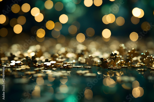 Golden Clover Confetti Spre...
