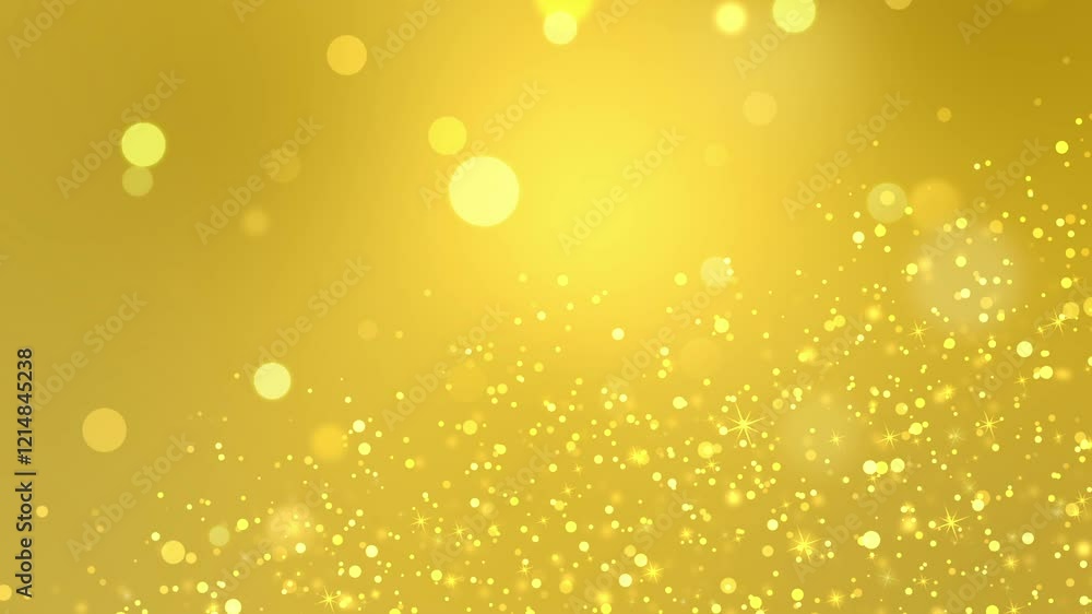 Gold Glitter Particles Bottom Right Corner Gold Glitter Particles Bottom Right Corner