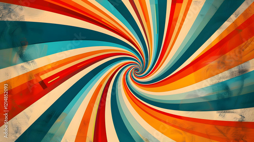 Wallpaper Mural Abstract Swirling Colorful Stripes Background Creates a Dynamic Visual with Textured Effects Torontodigital.ca