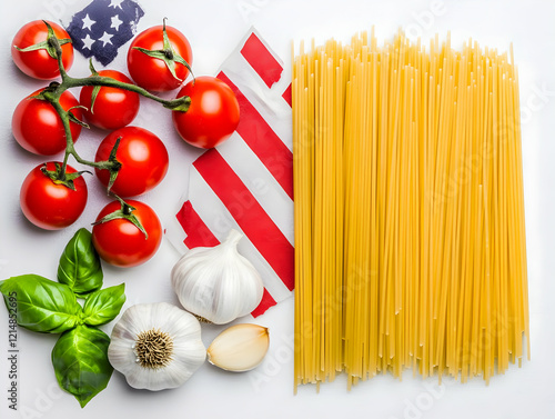Fresh Ingredients and Pasta...