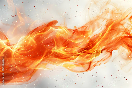 Abstract Fire Background Fl...