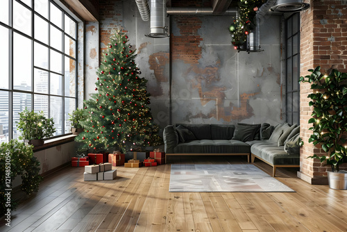 Christmas Tree Illuminates ...