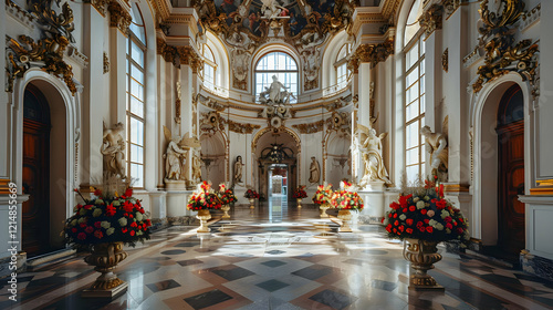 Opulent Palace Interior Sho...