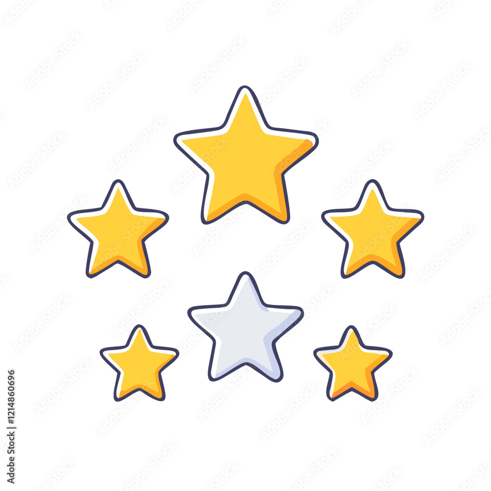 rating stars icon, rating stars vector illustration-simple illustration of rating stars, perfect for rating stars logos and icons rating stars icon, rating stars vector illustration-simple illustration of rating stars, perfect for rating stars logos and icons