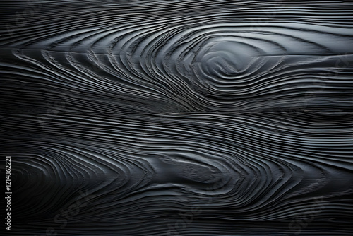 Black Wood Grain Texture Ba...