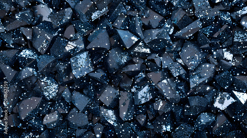 Dark Blue Crystal Shards Sc...