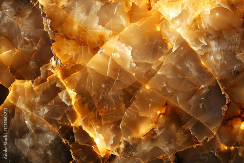 Backlit Translucent Golden ...