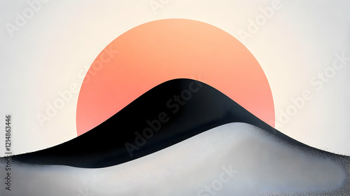 Abstract Landscape with Bla...