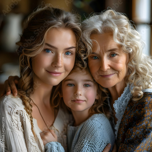 Three Generations of Women ...