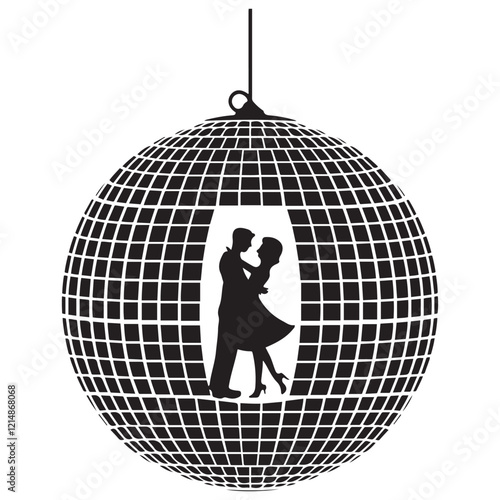 disco, disco ball, party, shine, club Icon