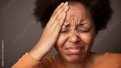 Woman Experiences Headache ...