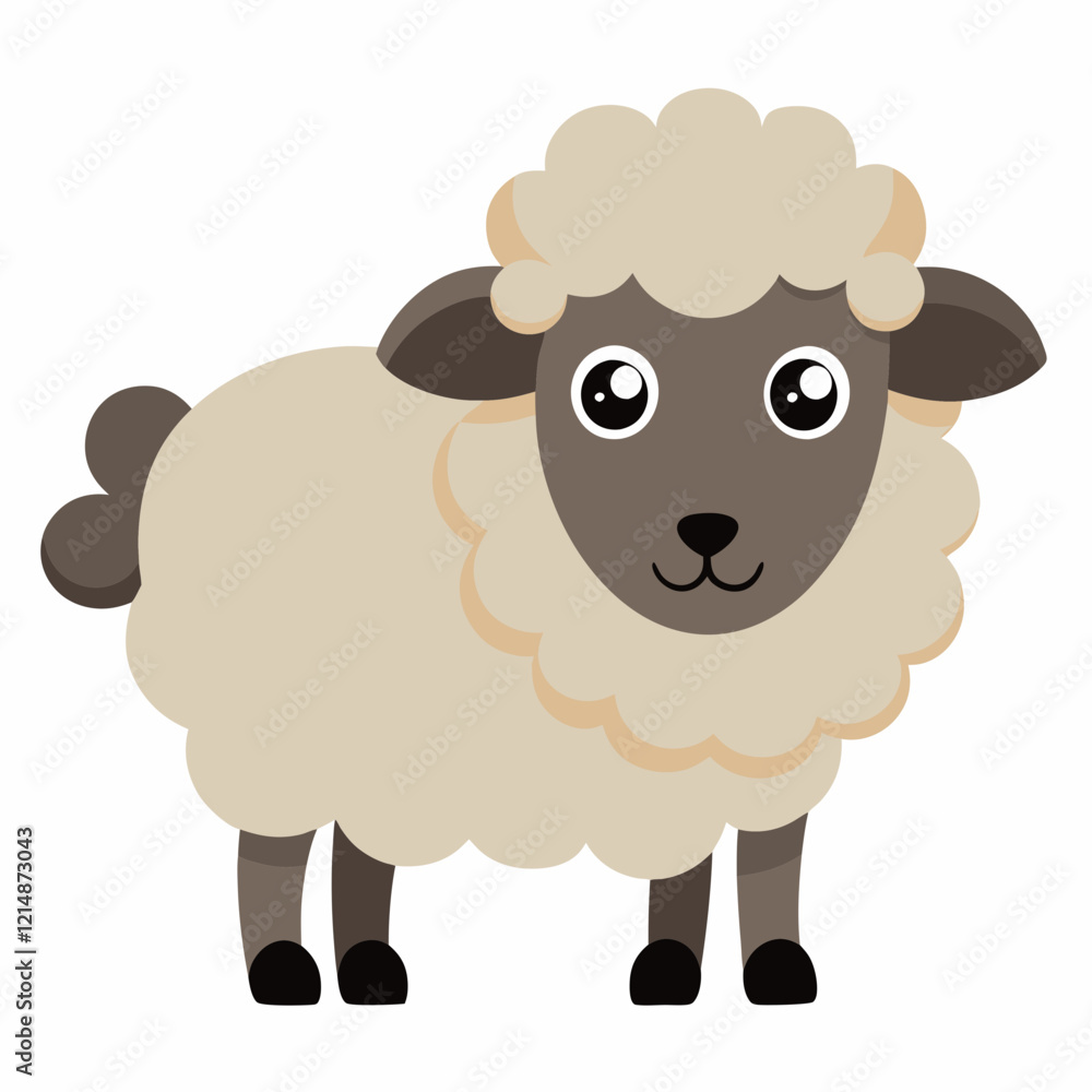 illustration of sheep illustration of sheep