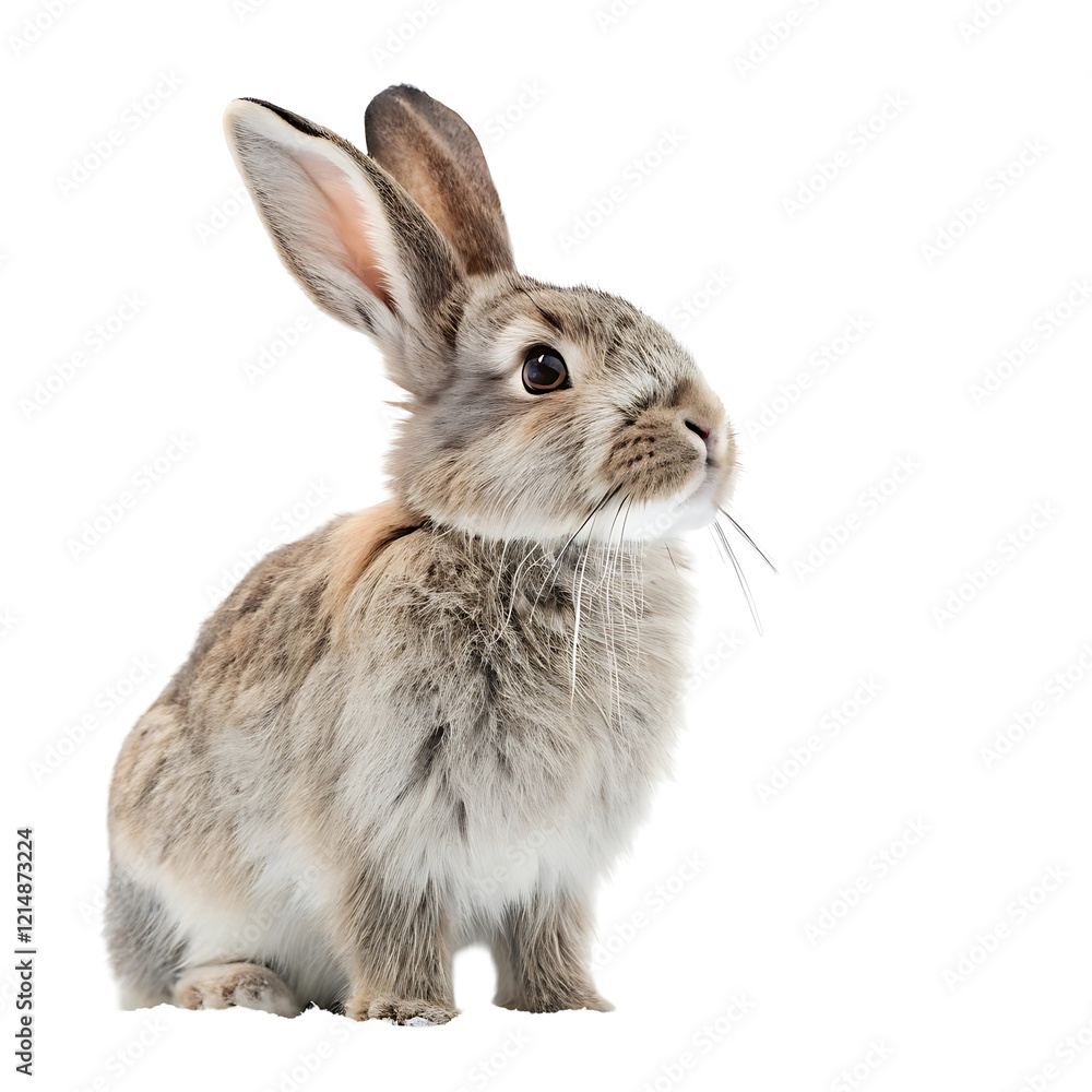 Obraz premium rabbit isolated on white