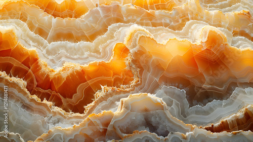 Translucent Orange Onyx Sto...
