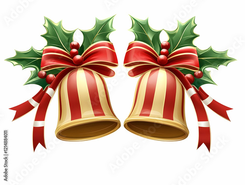 Two Golden Christmas Bells ...