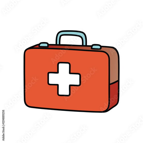 First Aid Kit Vector Illustration