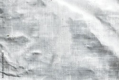Close-up of a white gridded...