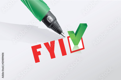 FYI - acronyme - For Your Information