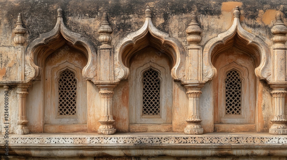 Fototapeta premium temple with indian structure