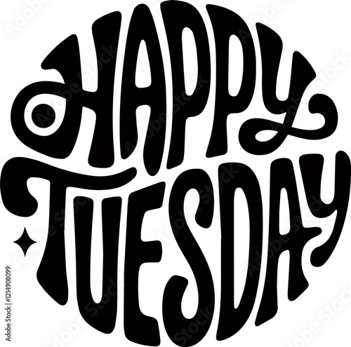 Happy tuesday quote svg