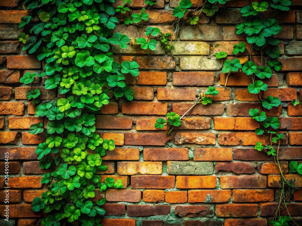 Elegant St. Patrick's Day Clover Border: Urban Exploration Photography Elegant St. Patrick's Day Clover Border: Urban Exploration Photography