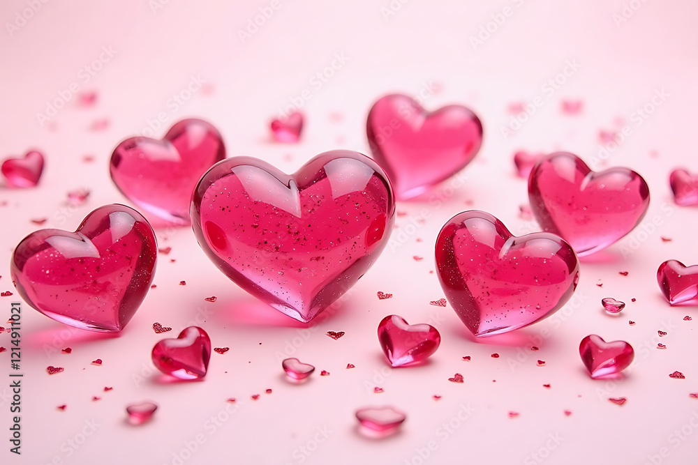 Concept of love and affection, as the heart Concept of love and affection, as the heart