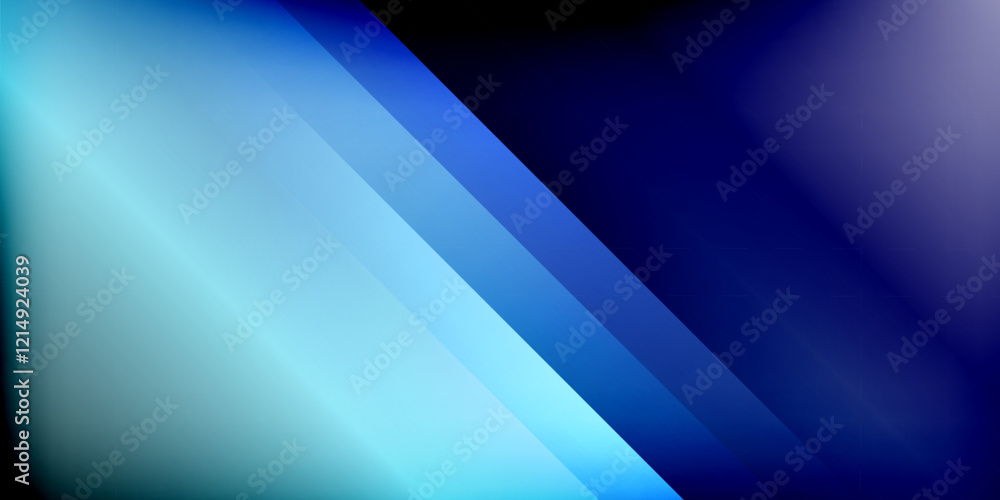 Obraz premium Dynamic shadow lines geometric shapes