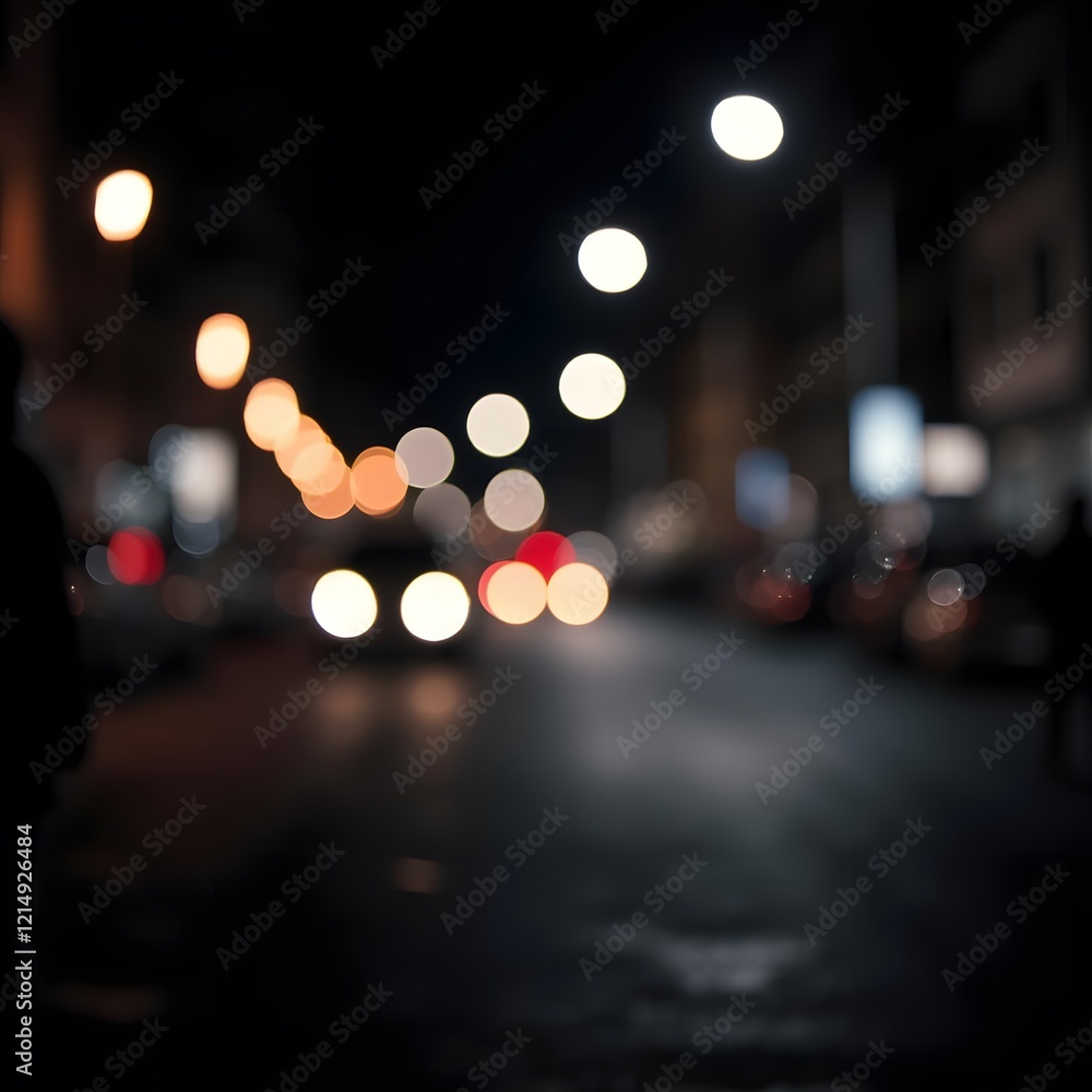 Urban Symphony Abstract City Lights and Shadows in High Contrast Urban Symphony Abstract City Lights and Shadows in High Contrast