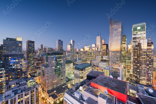 Canvas Print Toronto, Canada Downtown Cityscape